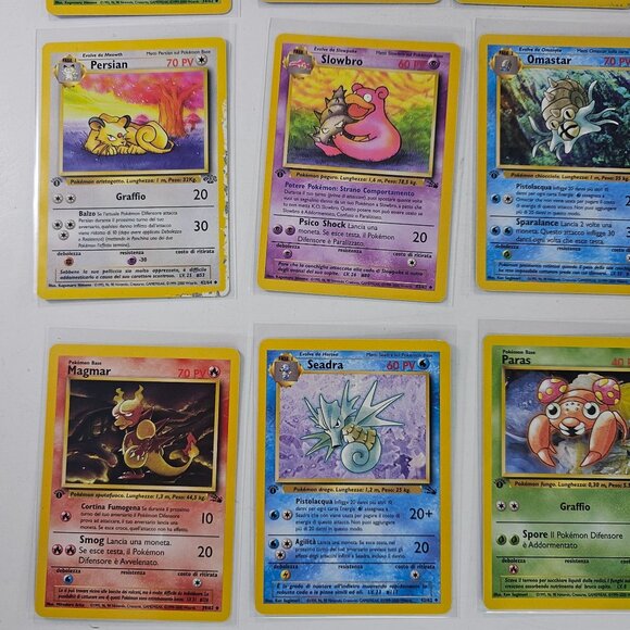Vintage Italian Pokémon Card 1st Edition Lot 19 Cards - Picture 5 of 10